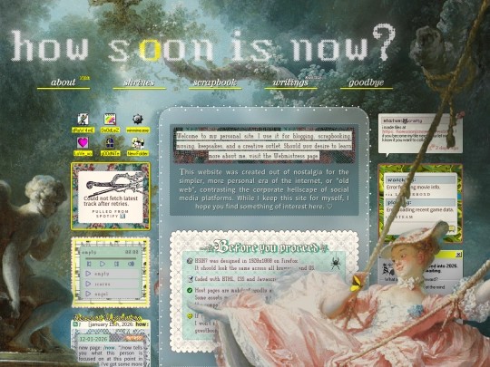 howsoonisnow.org screenshot