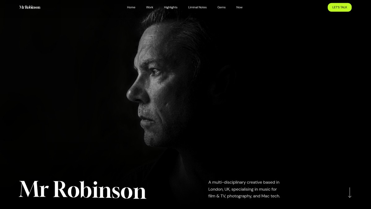 mrrobinson.co.uk screenshot